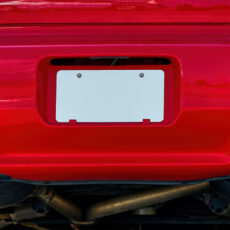 Fahren ohne Nummernschild: Nicht erlaubt, auch nicht ausnahmsweise